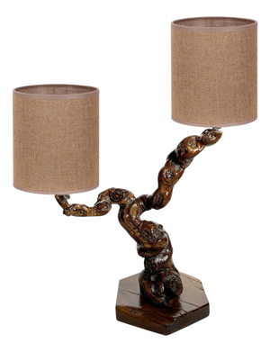 Small Vintage Root Table Lamp, France, 1950