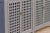 Wood Long Painted Silver Gray Lattice Credenza For Sale - Image 7 of 8