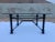 1980s Mid-Century Modern Square Wrought Iron Base Beveled Glass Top Coffee Table For Sale - Image 13 of 13