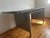 1950s Vintage McDowell & Craig Vintage Tanker Desk With Custom Glass Top For Sale - Image 5 of 10