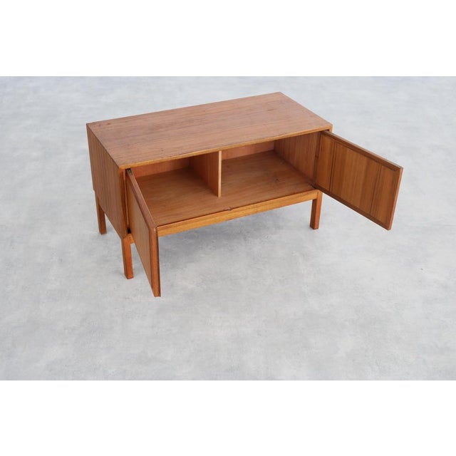 1960s Small Vintage TV Cabinet in Teak, Sweden, 1960s For Sale - Image 5 of 7