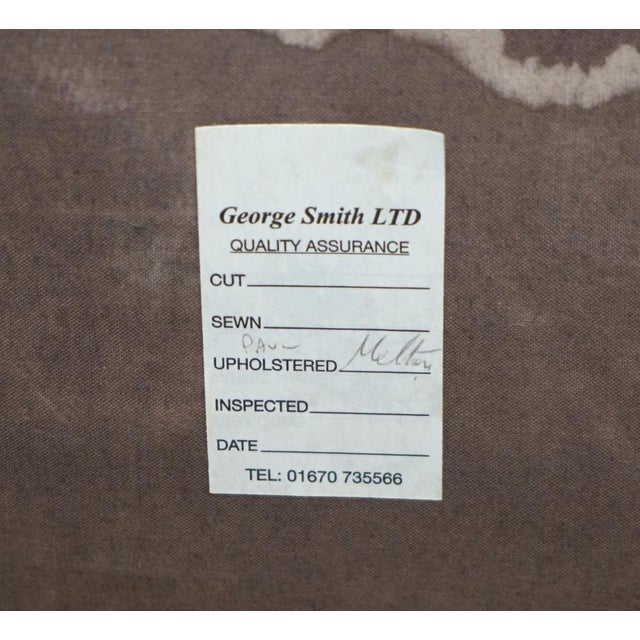 Grey Butterfly Chesterfield Armchair For Sale - Image 3 of 18