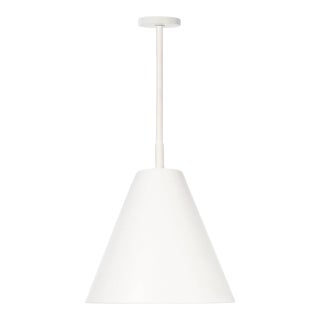 Regina Andrew Bluff Iron Outdoor Pendant, White For Sale