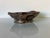 Vintage Brown Glazed Abstract Pottery Bowl For Sale - Image 4 of 13