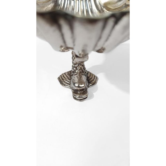 Vintage Silver Plated Bowl, 1950s For Sale - Image 12 of 18