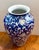 Blue and White Porcelain Vase For Sale - Image 4 of 10