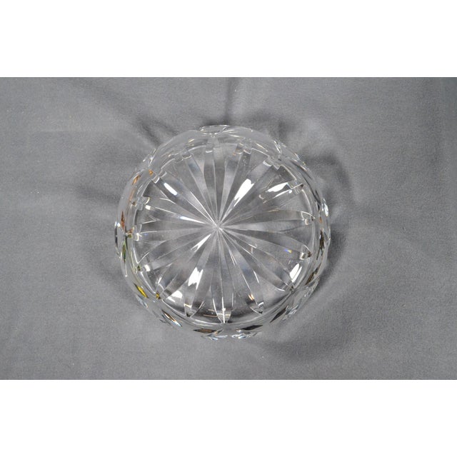 Vintage Saint-Louis French Hand-Cut Crystal Centerpiece Bowl, 20th Century For Sale - Image 11 of 15