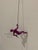 Contemporary Purple Position 1 Climbing Man 3d Hanging Wall Art Sculpture For Sale - Image 3 of 6