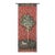 Oak Tree Portiere Loom Woven Tapestry - 185x70cm (6'1"x2'4") - Requires Rod Size 2 For Sale