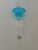 1990s 1990s Versace for Rosenthal Medusa Lumière Aquamarine Crystal Bottle Stopper For Sale - Image 5 of 9