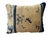 19th Century Custom Made Lumbar Pillow W/Antique Chinese Rug Fragment 13.5 "W For Sale - Image 5 of 7