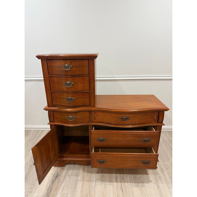 Lexington Furniture 1980s Lexington Furniture Collection Victorian Sampler Dresser For Sale - Image 4 of 11