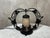 Art Deco Table Lamp in Glass and Wrought Iron, 1930s For Sale - Image 9 of 12