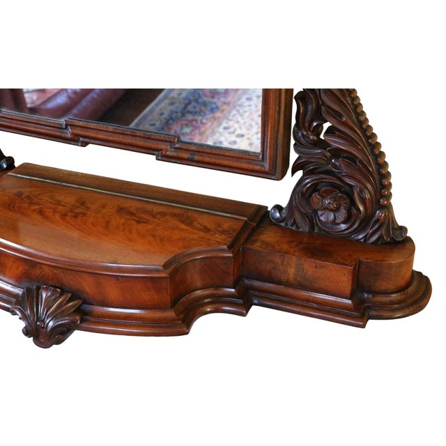 Antique Swing Mirror, 1800s For Sale - Image 4 of 10