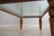 Stunning Vintage Neoclassical Glass Top Coffee Table For Sale - Image 13 of 13