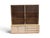 Vintage Modular Glass Wall Bookcase, 1970s For Sale - Image 14 of 14