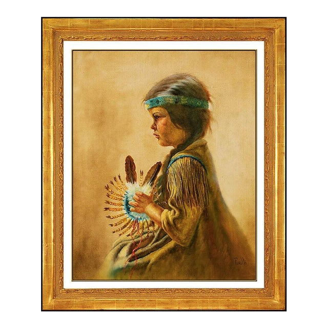 Late 20th Century Feather Princess, Gregory Perillo For Sale