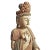 Asian Antique Antique Sitting Quan Yin Wood Statue For Sale - Image 3 of 7