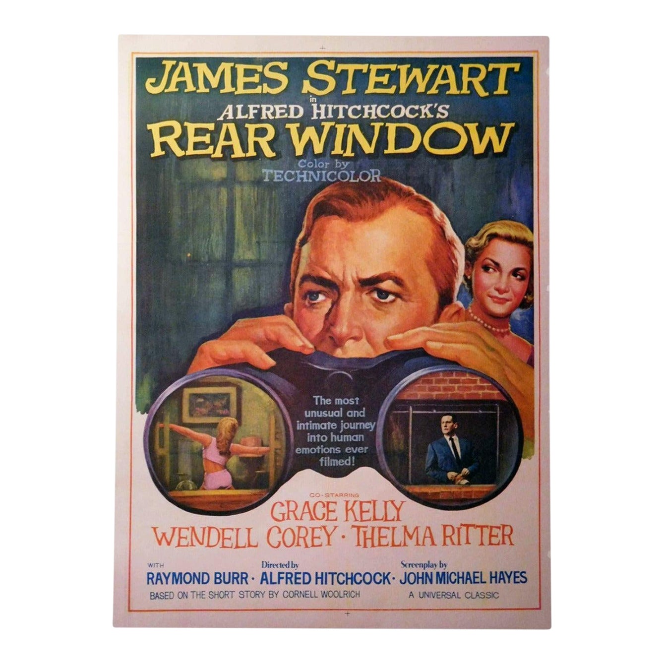 1954 Rear Window Poster | Chairish
