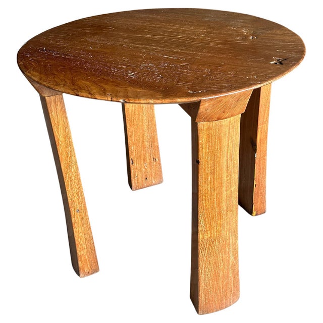 Magnificent 100 year old wood taken from my finest collection to produce this one of a kind large side table or entry...