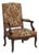 19th Century Louis XV Oak Armchair With Needle Point Upholstery For Sale