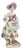 20th Century Ceramic Young Girl Sculpture by School of Capodimonte, Italy For Sale