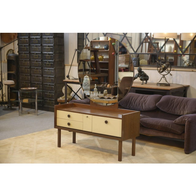 Wenge Wood Dressing Table, 1990s For Sale - Image 6 of 12