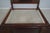 1980s Lexington Tommy Bahama King Size Rattan & Leather Bed For Sale - Image 5 of 16