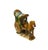 Asian Oriental Tri-Color Green White Yellow Ceramic Horse Cart Art Figure For Sale - Image 3 of 10