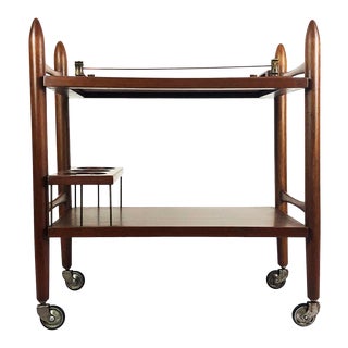 Mid-Century Modern Mexican Bar Car by Eugenio Escudero For Sale
