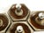 Hexagonal Fat Lava Ceramic Wall Lamps from Hustadt Leuchten, Germany, 1960s, Set of 5 For Sale - Image 14 of 18