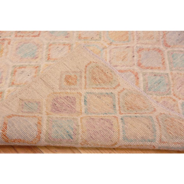 Nazmiyal Collection Rustic Geometric Small Modern Rug 4 ft 3 in X 5 ft 10 In For Sale - Image 4 of 7