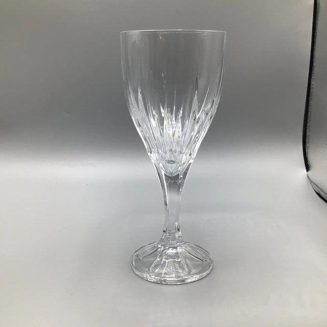 Godinger Ingrid Pattern Water Goblets-Set of 6 For Sale In Sacramento - Image 6 of 13