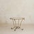 French Gilt Iron Cocktail Table with Églomisé Glass Top, 1940s For Sale - Image 4 of 11