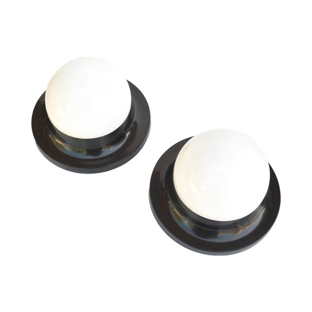 A Pair of Ceiling Lamps, Polam Radom, Poland, 1970s. For Sale - Image 4 of 10