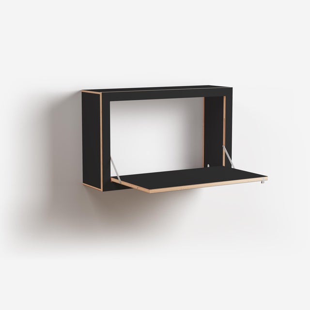 80x50x20 Folding Wall Desk with Storage from Ambivalenz For Sale - Image 15 of 18