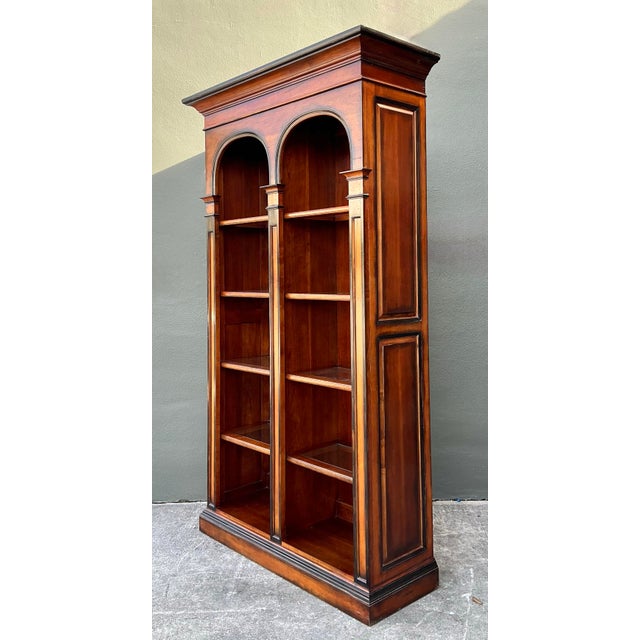 Vintage Hickory White Arched Etagere For Sale - Image 11 of 12