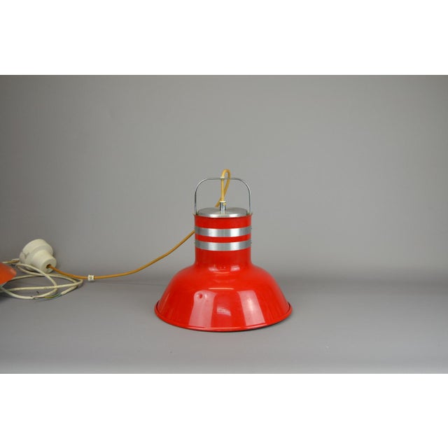 Space Age Metal Pendant Lamp by Atelje Lyktan For Sale - Image 4 of 11