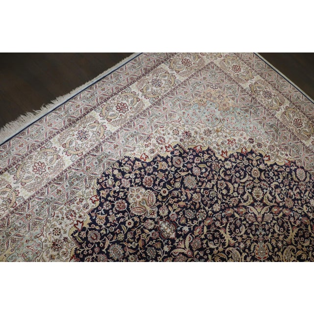 All Silk Turkish Herekeh Rug no. 10936 For Sale - Image 12 of 12