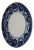 Late 20th Century Dansk Arabesque Large Serving Platter, designed by Niels Refsgaard For Sale
