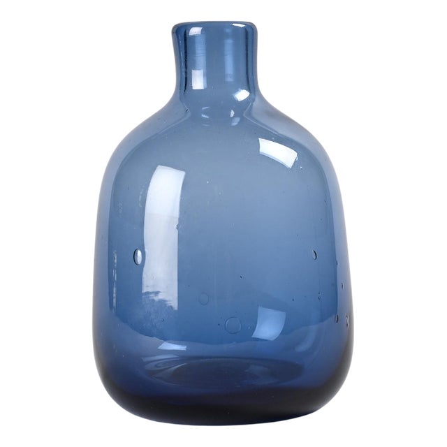 Blue Vase from Claude Morin, 1975 For Sale
