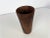 Vintage Hand-Turned Solid Teak Wood Cup For Sale - Image 9 of 12