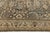 Antique Oriental Wool Rug - Allover Floral Medallion, Neutral Blue/Tan For Sale In New York - Image 6 of 10