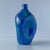 Cerulean Mid 20th Century North Carolina Pottery Pinch Bottle Vase For Sale - Image 8 of 11