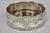 Vintage Good Art Silver Japan Silver Plated Small Wine Bottle Coaster For Sale - Image 12 of 12