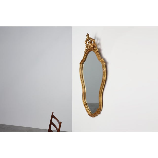 1950s Vintage Mirror by Deknudt, Belgium, 1950s For Sale - Image 5 of 13