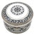 Baroque 1990s Rosenthal Meets Versace "Marqueterie" Porcelain Round Covered Trinket Box For Sale - Image 3 of 8