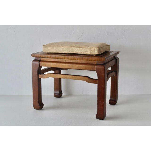 Vintage Ming Style Convertible Side Table Stool Mid-Century For Sale - Image 15 of 15
