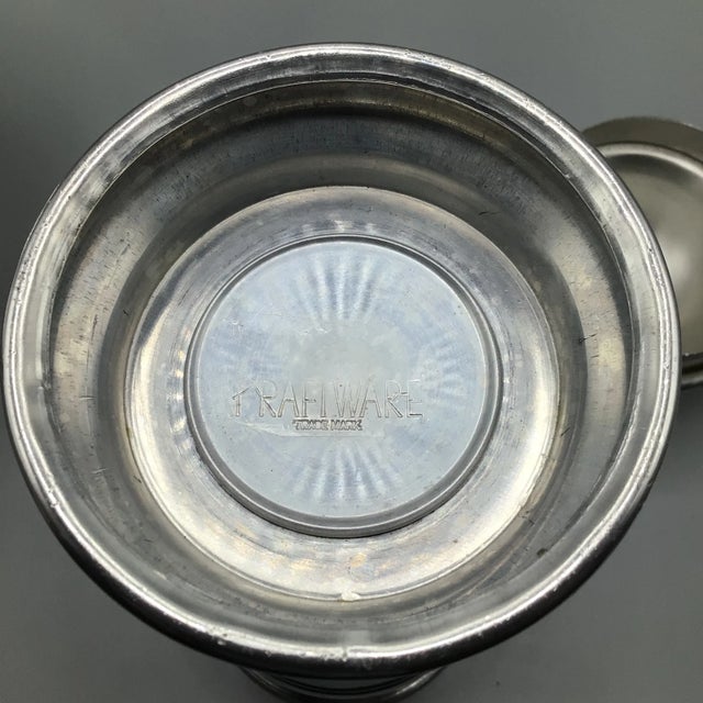 Metal Aluminum Kraftware Cocktail Shaker With Italian Mascot Ice Bucket and Tongs-Set of 3 For Sale - Image 7 of 13