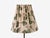 1950s Swedish Modern, Floor Lamp, Teak, Brass, Pleated Floral Fabric For Sale - Image 9 of 10